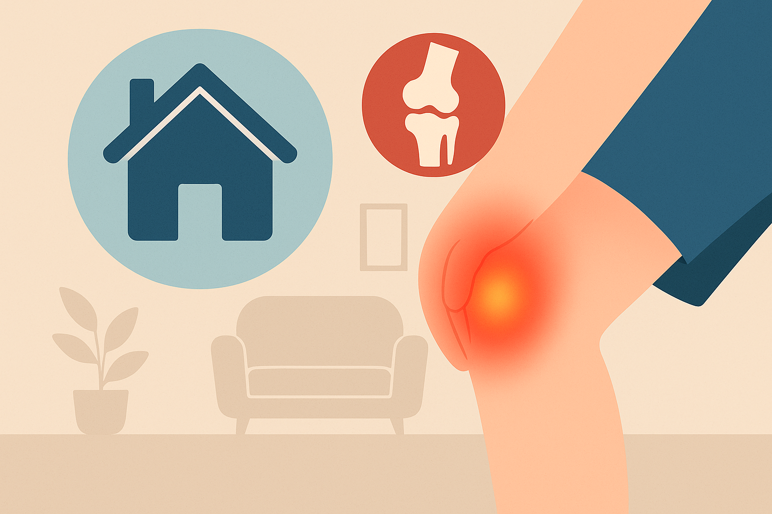 درمان خانگی درد زانو